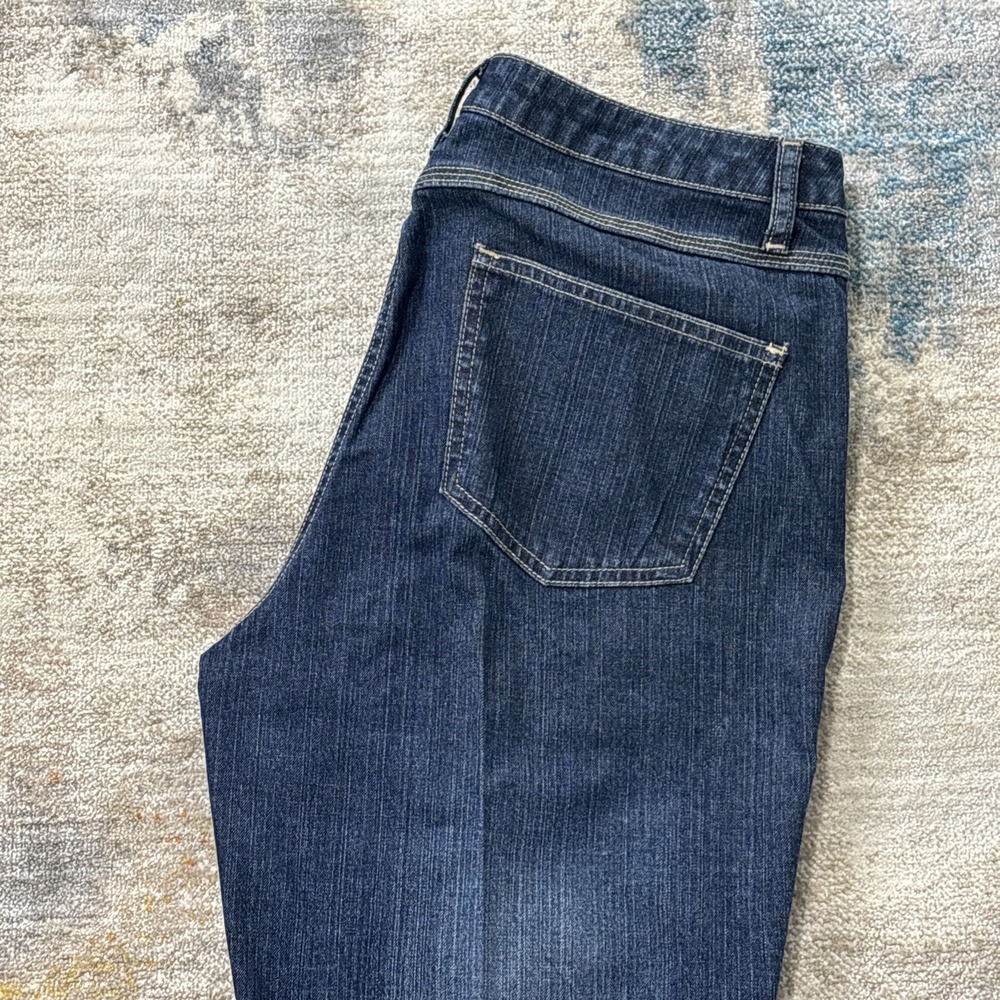 Christopher & Banks Women's Size 10 Stretch Jeans Dark Wash Bootcut Flare